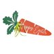 thumbnail image 1 of Decoraciones de Zanahoria para Pascua, Adornos Colgantes para Cocina o Jardín, Estereoscópico, 1 of 3