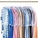 thumbnail image 1 of Juego de 16 fundas de hombro Handy Laundry de vinilo transparente, 1 of 6