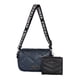 thumbnail image 1 of Cartera Acolchada Peyton Azul + Billetera Abella Negro, 1 of 6