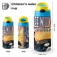 thumbnail image 2 of Liberen a Willy Botella de Agua con Tapa Pop Top de Un Toque, Acero Inoxidable, a Prueba de Fugas, para Deportes, Botella Infantil azul 12 oz, 2 of 6