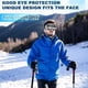 thumbnail image 4 of Gafas de esquí antivaho con protección UV 100 % para snowboard y esquí (blancas), 4 of 7