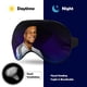 thumbnail image 5 of Kylian Mbappé Antifaz para dormir, máscara de ojos para dormir con correas ajustables, antifaz de poliéster opaco, bloquea la luz para reducir la hinchazón ocular, regalo de viaje, 5 of 6