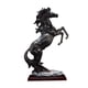 thumbnail image 3 of Estatua De Caballo De Pie, Estatua De Caballo Grande Para Estante De Escritorio, Armario Negro, 3 of 5
