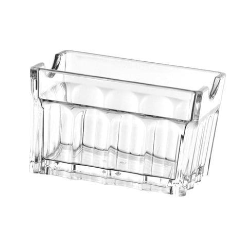 Bothyi - Soporte Acrílico Para Sobres De Azúcar, Bolsita De Té De Tejido Para Cafetería, Bar, Cocina, Hotel, 8,8 Cm X 6,2 Cm X 5,5 Cm