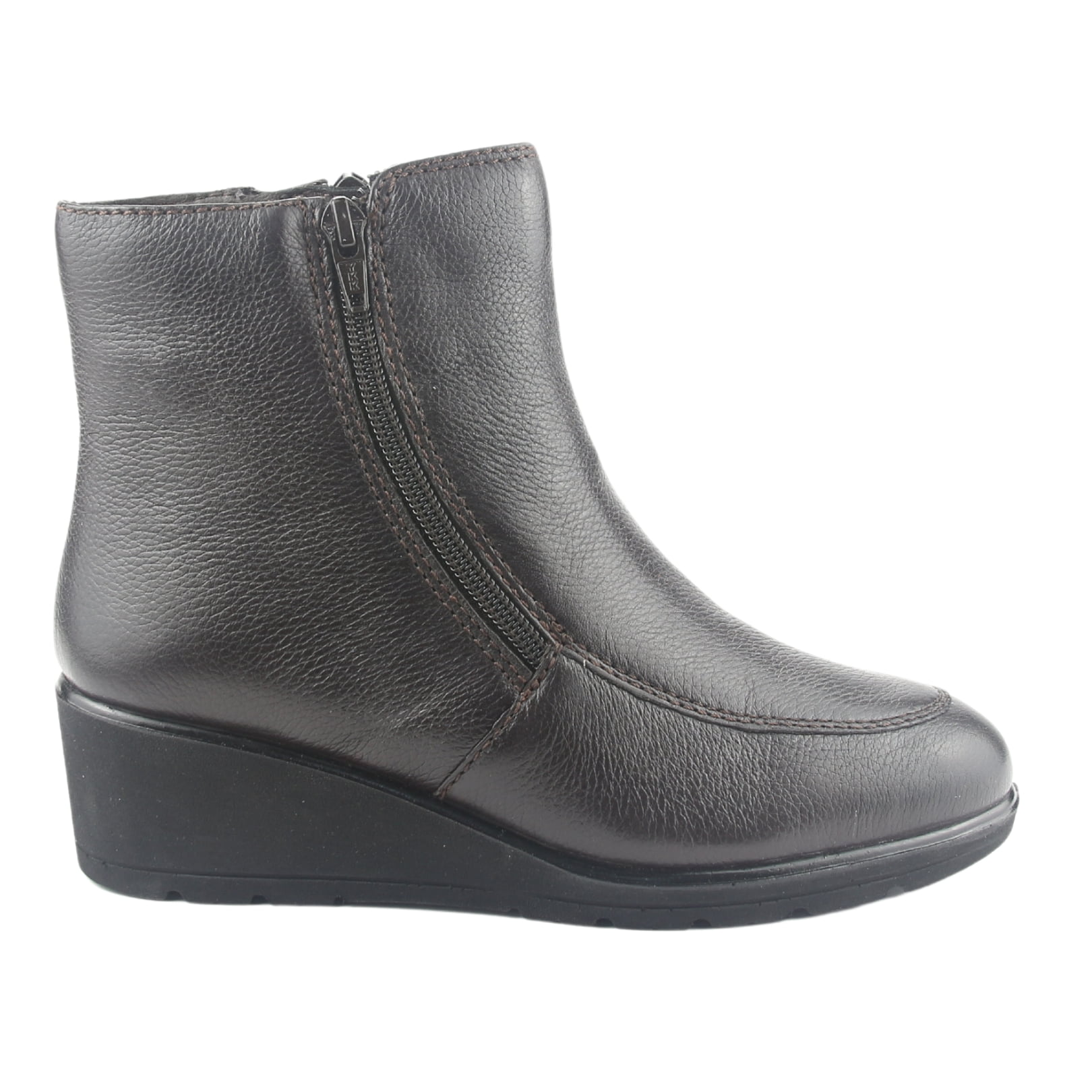 Botin De Cuero Chalada Mujer Maqui-1 Café Casual