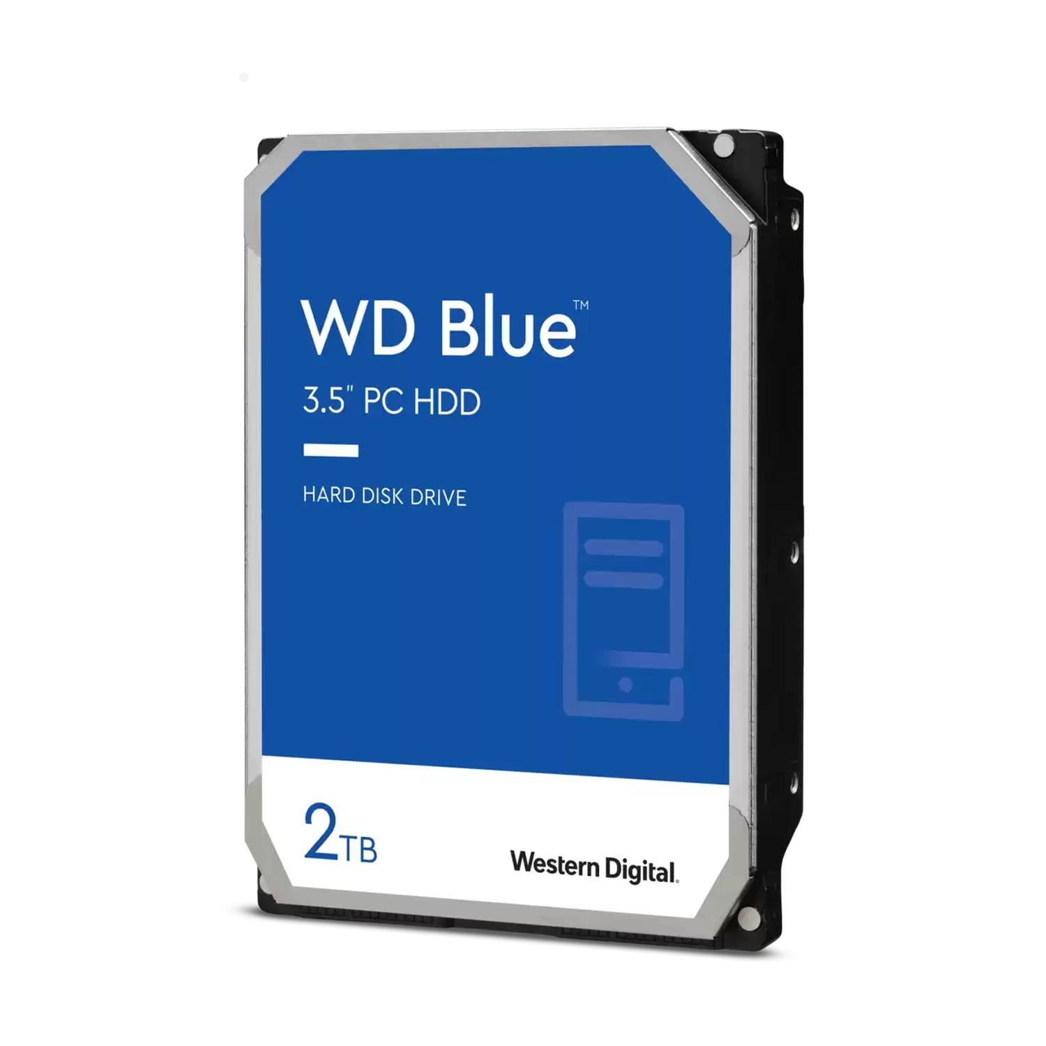 Western Digital - Disco Duro Interno Wd Blue Pc Desktop 2tb 3.5" Azul Talla Única