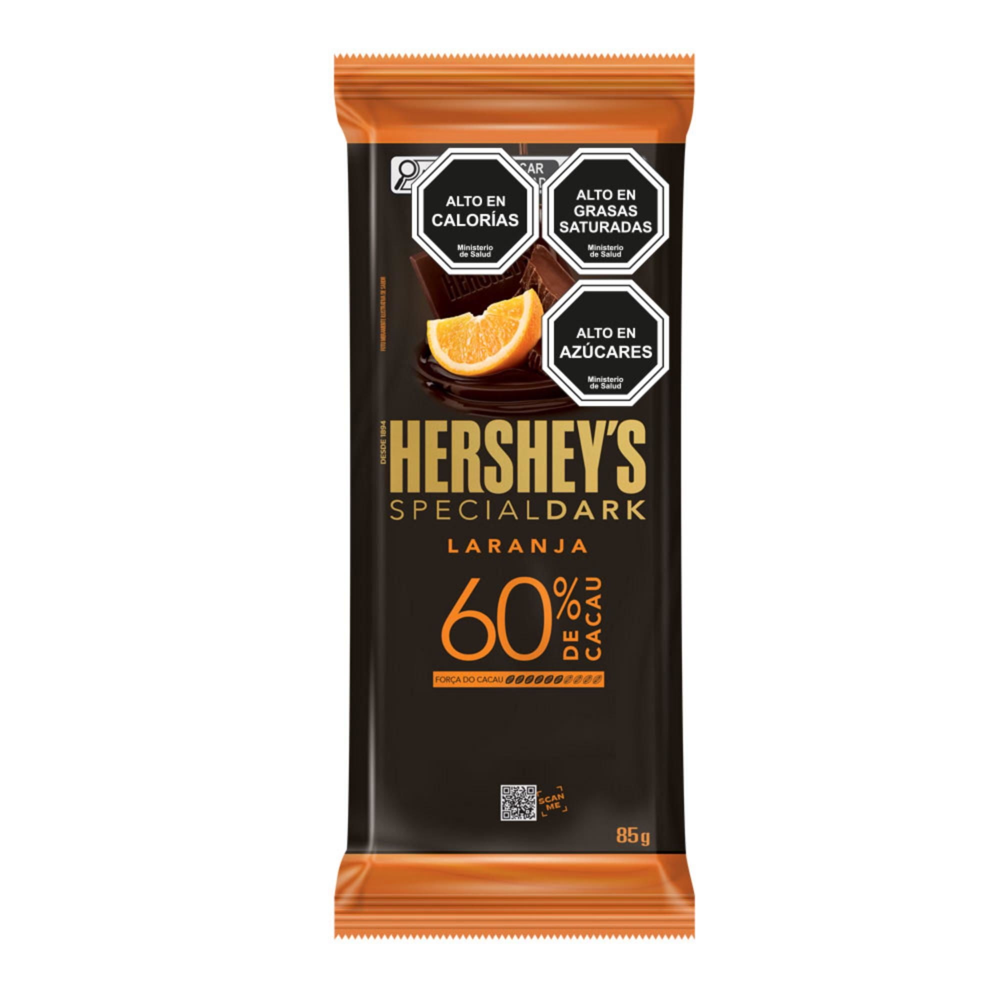 Chocolate En Barra Special Dark Naranja 85 g Hershey's