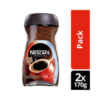 Pack X2 Café Nescafé® Tradición Frasco 170G