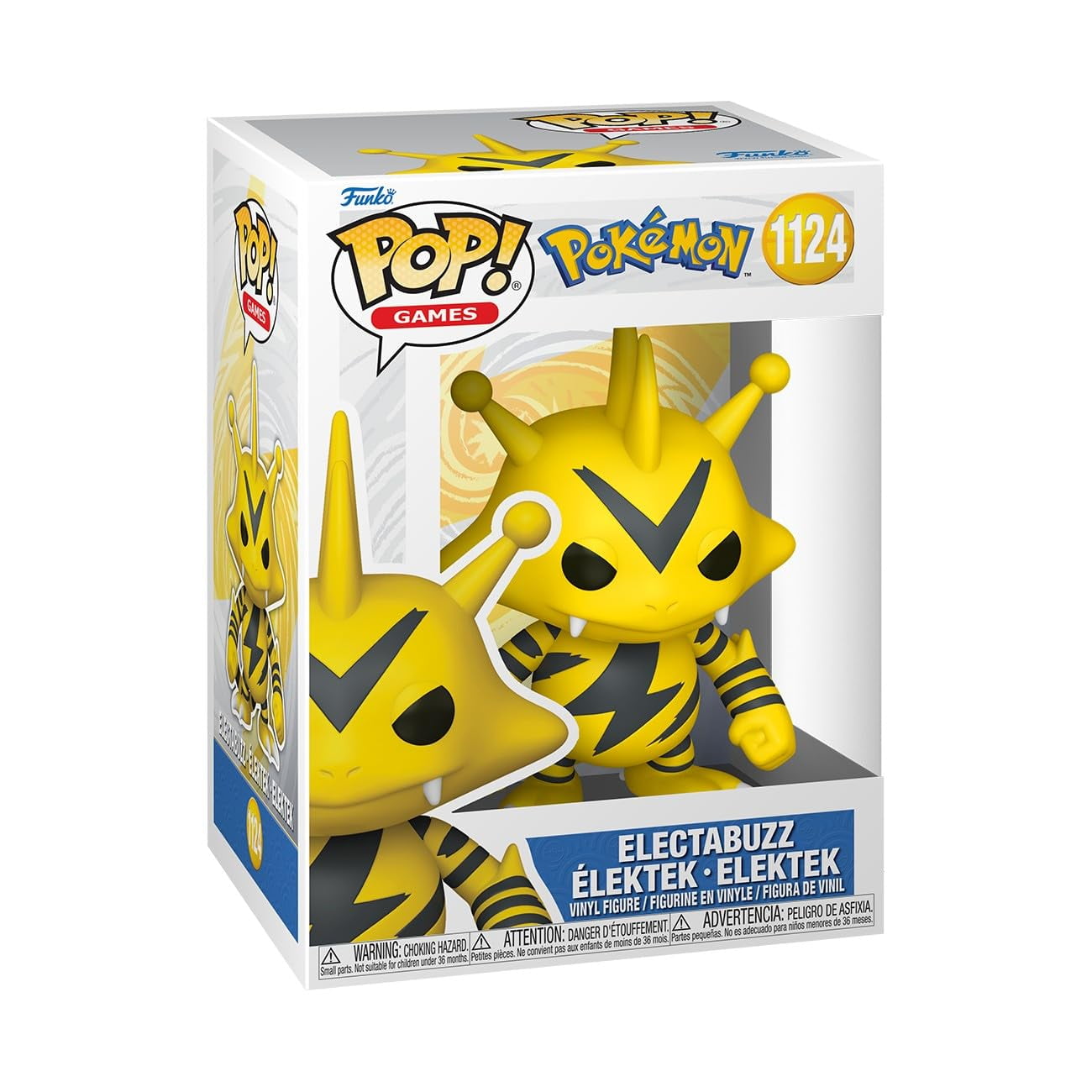 Figura De Vinilo Coleccionable Funko Pop! Juegos Pokemon Electabuzz