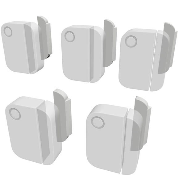 Set elevador de sensor con forma de anillo, alarma, imán, paquete de 5 unidades con adhesivo 3M