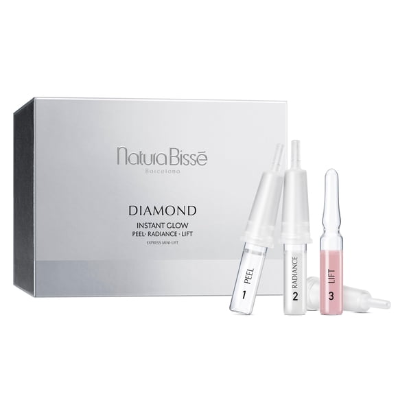 Trío de ampollas Natura Bissé Diamond Instant Glow 3x4