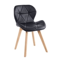 Habita2 Chile - Silla Radar Wood Negro