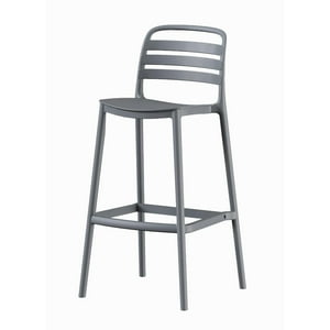 Escandinavia - Piso Taburete Silla Alta Bar Cocina Ragnar 75Cm Gris Oscuro Gris Oscuro Tamaño Unico