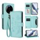 thumbnail image 1 of Funda Cartera Mariposa para [Xiaomi 17 Ultra] con Soporte y Cremallera Verde menta, 1 of 6
