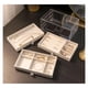 thumbnail image 3 of Joyero Organizador Acrílico 3 Niveles Caja De Joyas Terciopelo, 3 of 5