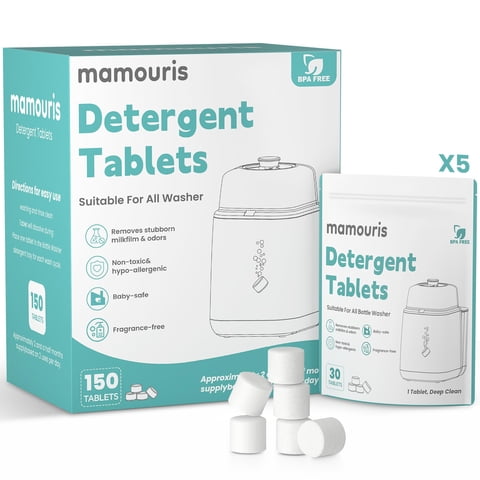 Detergente En Pastillas Limpiadoras Mamouris 150 Unidades