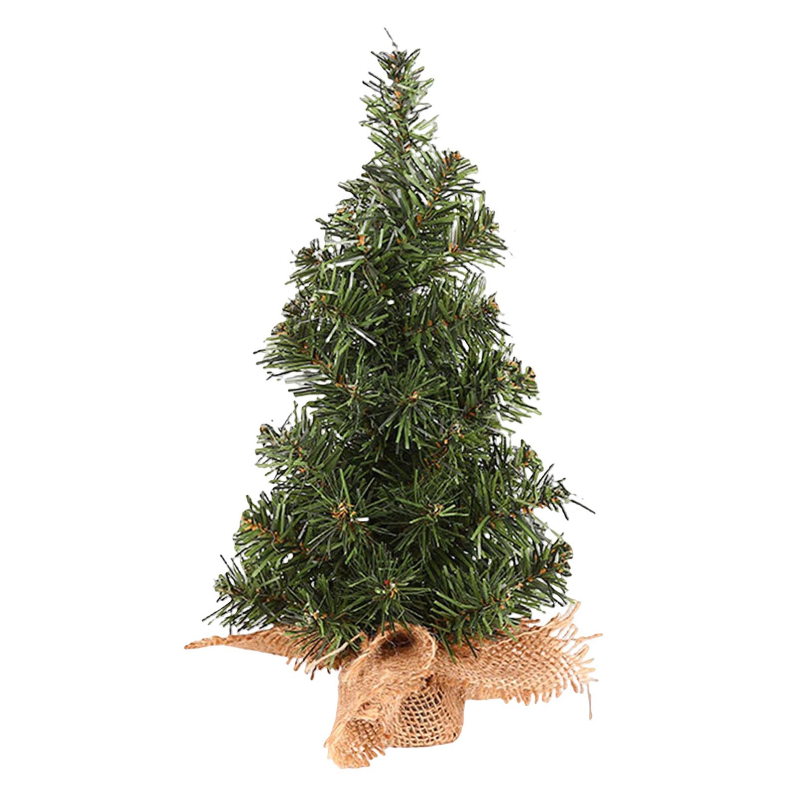 Bothyi - Simulación Mini Árbol De Navidad Artesanía Creativa Para Apartamento Oficina Interior 30 Cm
