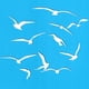 thumbnail image 3 of Matrices De Corte De Metal Con Gaviotas Y Aves Marinas Para Manualidades Diy, 3 of 5
