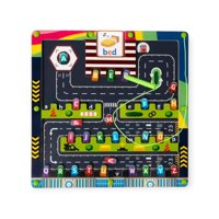 Genérico - Juego Laberinto Magnetico Del Alfabeto Para Niños Verde