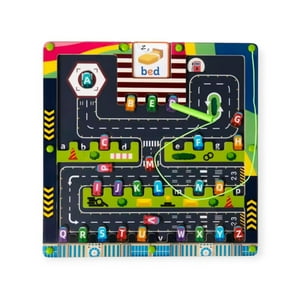 Genérico - Juego Laberinto Magnetico Del Alfabeto Para Niños Verde