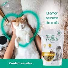 Fellini Cordero en Salsa 85g x 24 unid