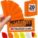 thumbnail image 1 of Cinta Reflectante Byllstore 20 unidades Naranja 3x1,2 cm (grado diamante 3M), 1 of 8