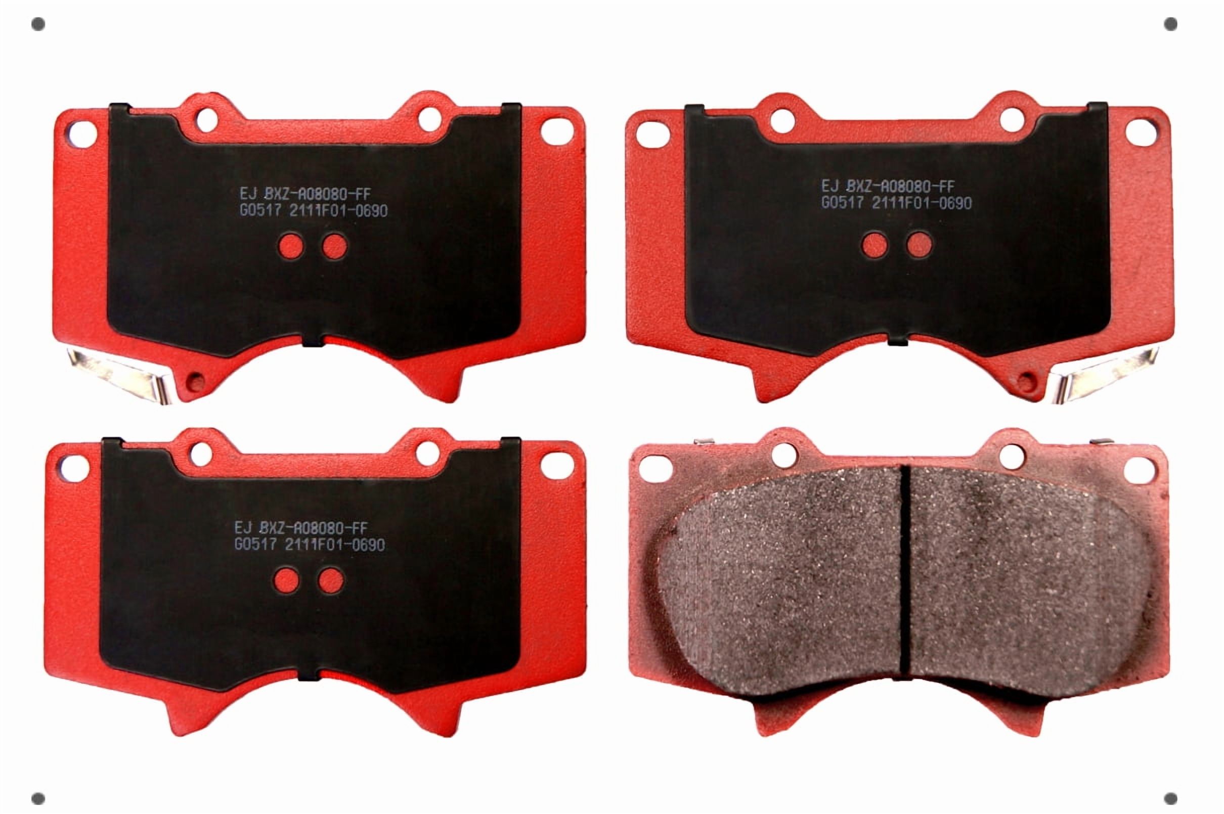 Ital Brakes Pm - Set Pastillas Frenos Ital Brakes Delanteras Para Jac T6 2016 2023