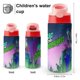 thumbnail image 2 of Noche de la ZoopocalipsisBotella de Agua con Tapa Pop Top de Un Toque, Acero Inoxidable, a Prueba de Fugas, para Deportes, Botella Infantil rosa 12 oz, 2 of 6