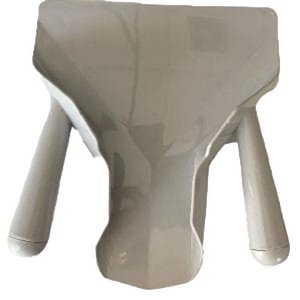 Dechef - Poruña Plastico Papas Fritas Doble Mango