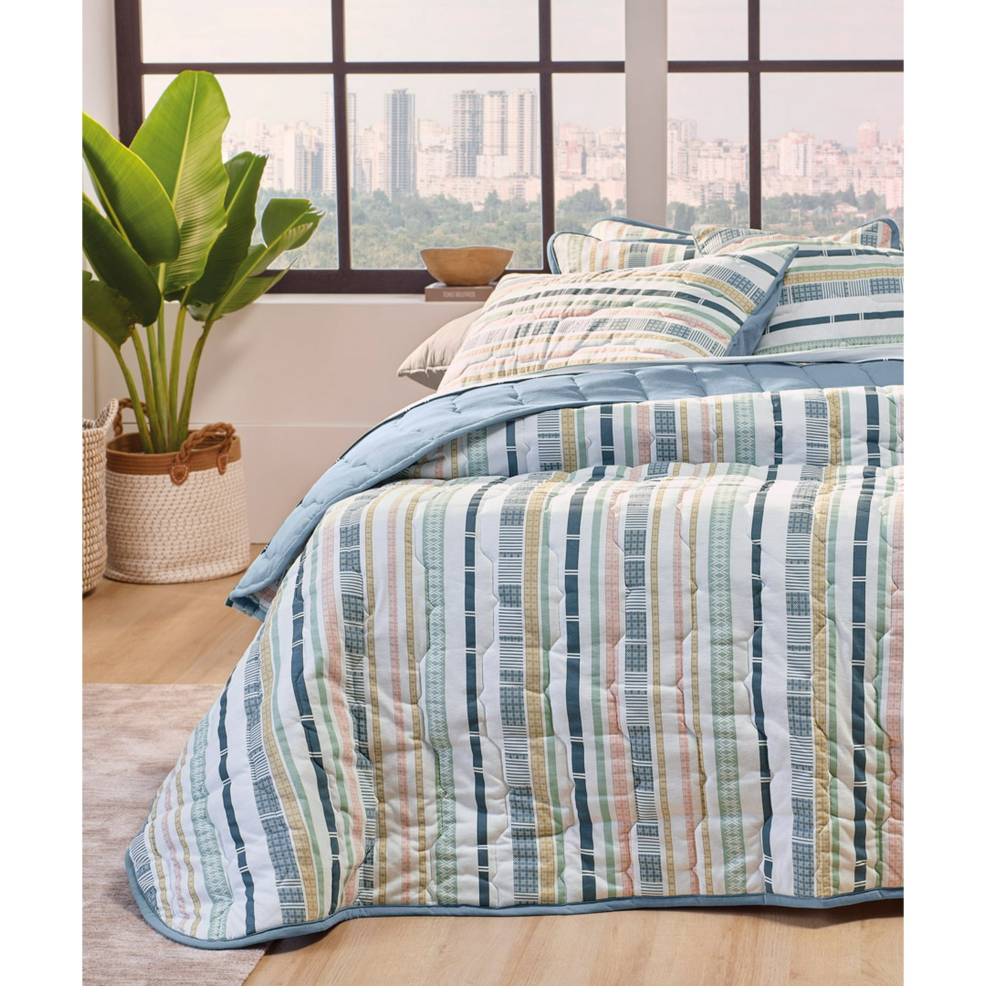 Decomondo - Cubrecama Altenburg Malha 100% Algodón 2 Plazas Boss