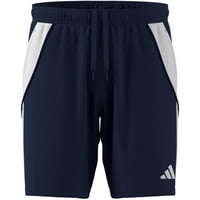 Pantalones Cortos Adidas Tiro 24 Training Para Hombre Azul Marino/Blanco