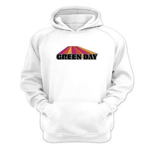 Genérico - Polerón Canguro Green Day Blanco Talla M Unisex