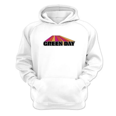 Genérico - Polerón Canguro Green Day Blanco Talla L Unisex