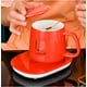 thumbnail image 2 of Taza Con Portavaso Cale ntador Eléctrico - Rojo, 2 of 3