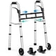 thumbnail image 1 of Andador Plegable de Aluminio Ajustable HOMENURSE 3.5 kg Plata, 1 of 9