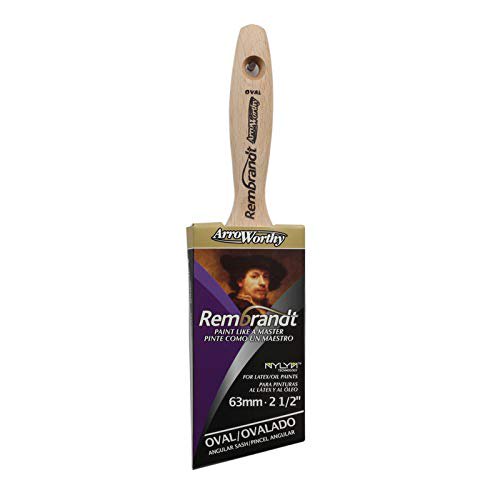 Pincel Arroworthy Rembrandt semiovalado de 6,3 cm, 1 unidad