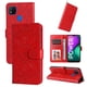 thumbnail image 1 of Funda tipo cartera FOXDOCK para Xiaomi Redmi 10A 4G , diseño girasol en relieve, cuero PU, cierre magnético, soporte y tarjetero, 1 of 5