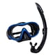 thumbnail image 1 of Juego de snorkel, equipo de snorkel, máscara de buceo de visión amplia profesional de adultos, gafas de buceo para buceo de buceo deportes de buceo azul, 1 of 5