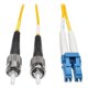 thumbnail image 1 of Cable de conexión de fibra Tripp Lite dúplex monomodo 9/125 LC/ST 30 m, 1 of 1