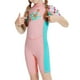 thumbnail image 2 of Trajes De Neopreno Para Niños Protección Solar Traje De Baño Para Niñas Y Niños Ropa De Playa Traje De Neopreno Con Cremallera En La Espalda S Rosa, 2 of 5