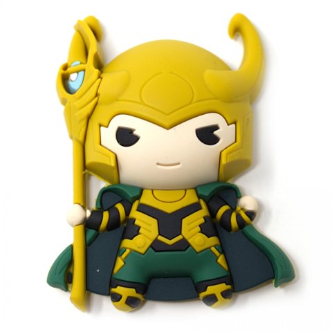 Imán Marvel Loki Para Nevera De 6,35 Cm