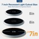 thumbnail image 2 of Luminaria Amico Downlight LED regulable de 7" y 15 W, 5 CCT, 2 of 8