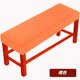 thumbnail image 1 of Xiao Hua 1 funda elástica naranja para banco - Funda elástica para banco de tamaño XL, lavable y antideslizante, adecuada para bancos rectangulares en restaurantes y dormitorios., 1 of 3