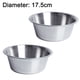 thumbnail image 2 of Comederos de acero inoxidable para perros y gatos (paquete de 2) - Comedero y bebedero de metal, 2 of 5