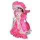 thumbnail image 5 of Porcelana Hermosa Mujer Elegante Vestir Muñeca De Porcelana Por Decoración Regalo Rosa, 5 of 5