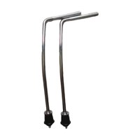Magideal - Floor Tom Legs 2X Hardware Tom Drum Set Drum Stand Adjuster Accesorios De Batería, Patas De Batería, Patas De Batería Profesionales Soportes De Tom De