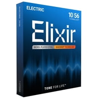 Cuerdas Para Guitarra Eléctrica Elixir Nanoweb 7 String Light 10-56