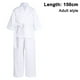 thumbnail image 1 of Uniforme de karate con cinturón gratis, kimono de karate blanco para niños y adultos., 1 of 8