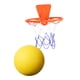 thumbnail image 3 of Pelota De Baloncesto Silenciosa Con Aro, Ligera, Fácil De Agarrar, Pelota De Juguete Para Niños De Poco Ruido, Color Amarillo, Talla 7, 3 of 3