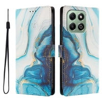 Foxdock Funda Tipo Cartera Para Honor X6B Con Soporte Y Correa – Diseño De Patrones Lindos